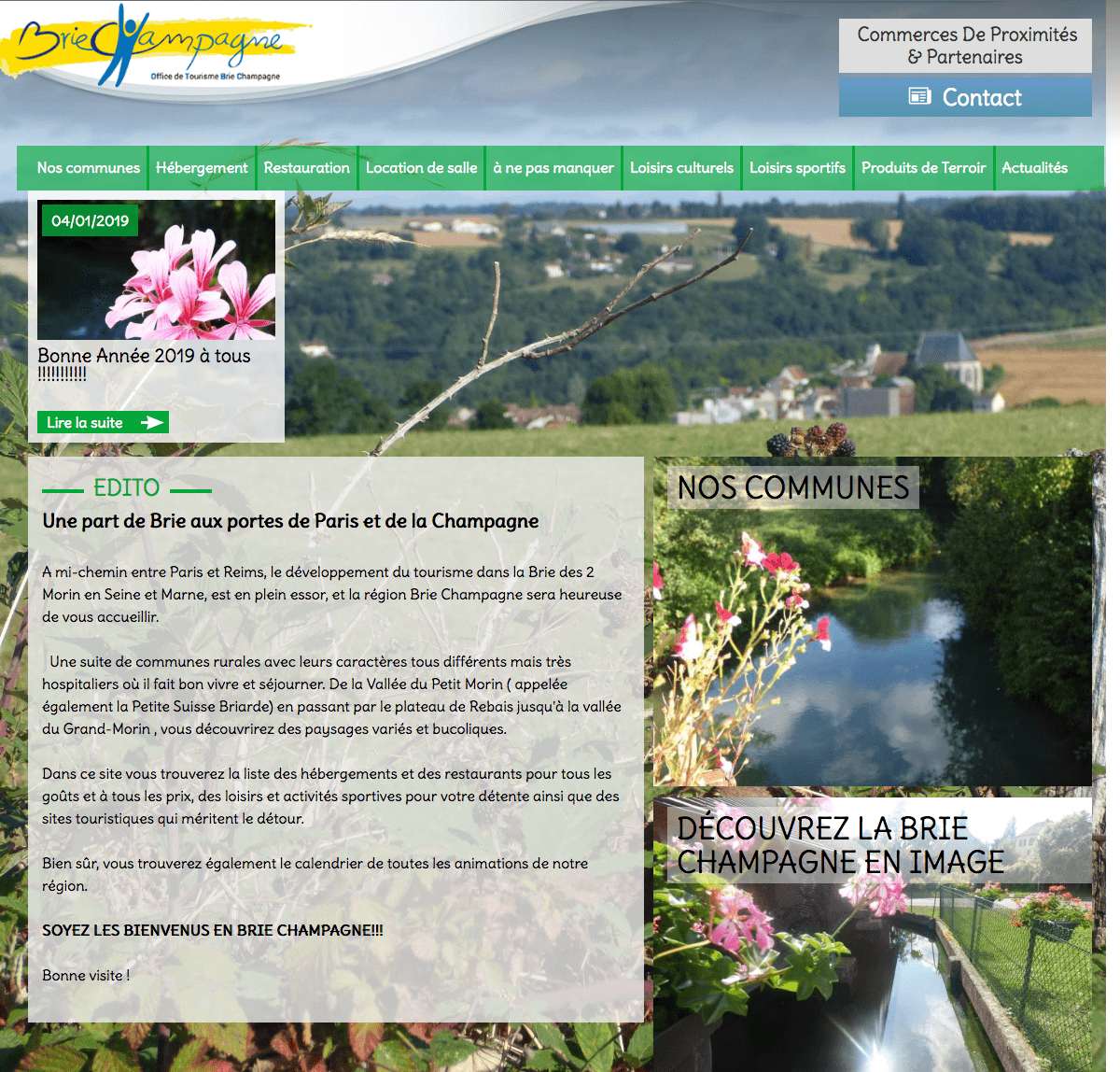 Office de Tourisme de Rebais - Homepage